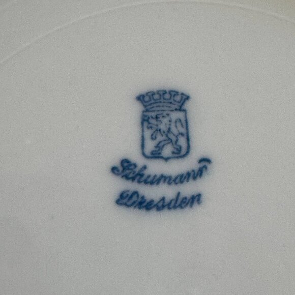 Schumann Dresden Porcelain Pierced Decorative Plate - Picture 6 of 8